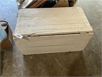 Wood Crate w/ Lid