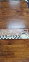 Coffee shop open 24 hours in sign, 6x 15.5