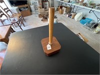 Wood Paper Towel Holder