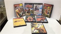 PlayStation 2 game lot - total of eight games