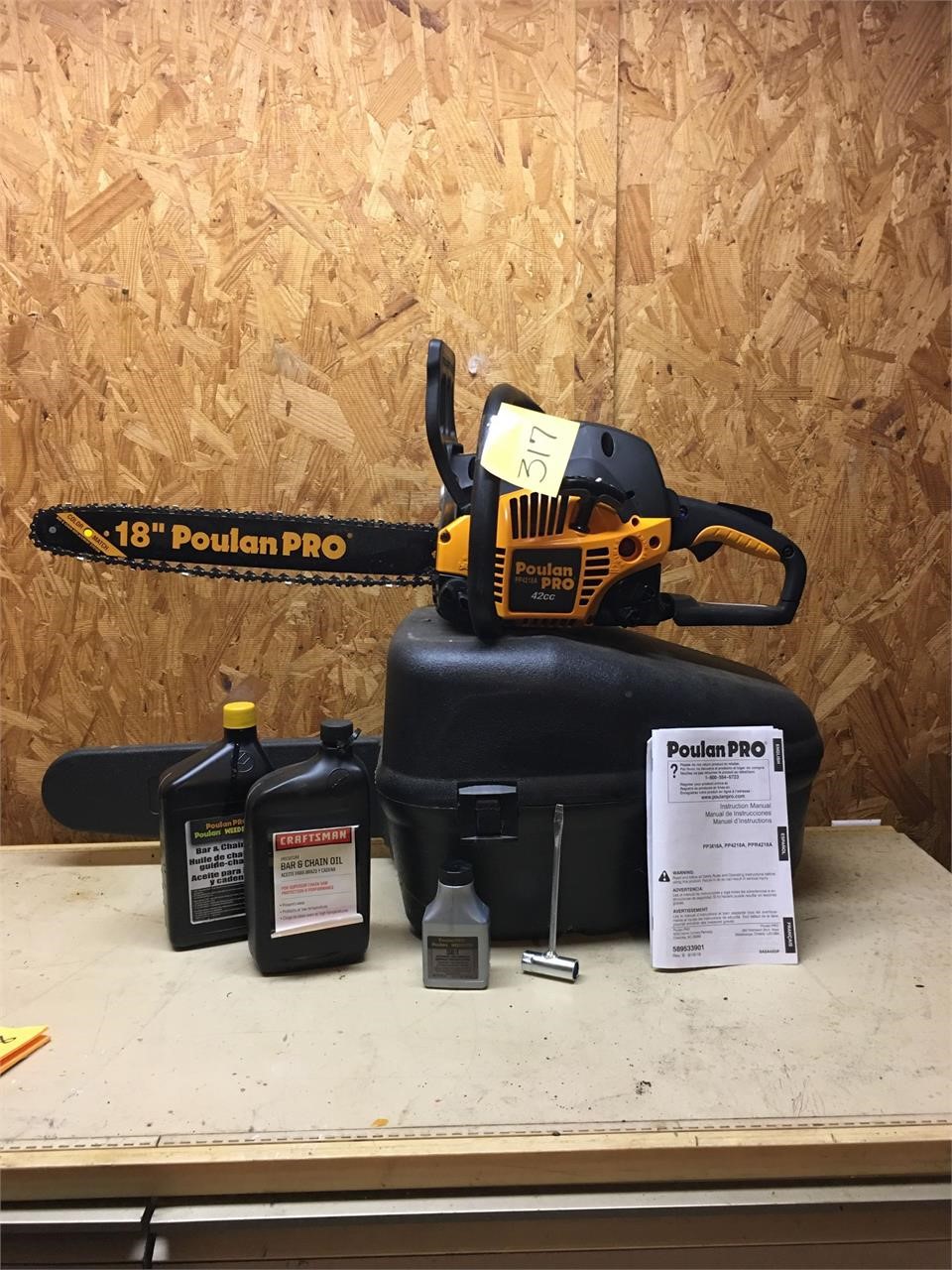 Poulan Pro 42cc Chainsaw