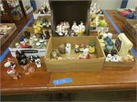 Lot Of Vintage Salt And Pepper Shakers As Shown