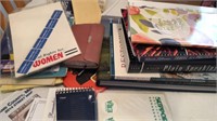 Assorted Books & Notepads