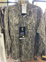 BROWNING WASATCH L/S BUTTON UP - SMALL