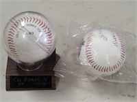 Two MBL Baseballs