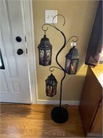 Contemporary Metal Candle Tree