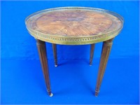 Marque Try Topped Wood Occasional Table