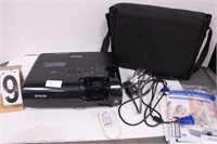 Epson Power Lite 77C Projector W/ Bag & Remote