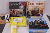 4 Board Games Includes Off Topic