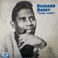 Richard Berry Louie Louie signed album