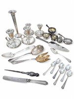 Estate Grouping of Sterling Silver Dinnerware