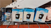 4 BOXS OF INK CARTRIDGES