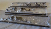 (3) 24" Double towel bar oil rubbed bronze.