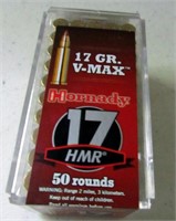 Hornady .17 HMR cartridges