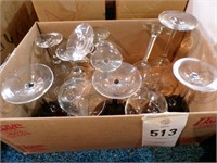 Box of wine glasses