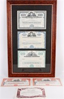 COLLECTIBLE US 1960'S $100 COMPANY BONDS W/ COA