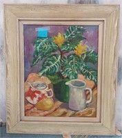 11 - JUNE BROTT FRAMED ART 27.5X23" (D7)