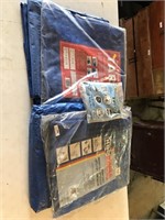 Lot of Used and New Tarps