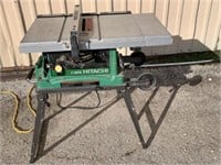Hitachi C10FR Portable Table Saw Tested works