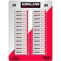 Kirkland Signature Alkaline AA Plus Batteries $34