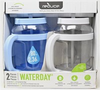 Reduce 80 oz Silicone Straws Water Bottle $37