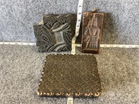 Wood Carved Stamp and Mold Bundle