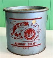 Vintage Frabill's Minnow Bucket - Ck Pics, top