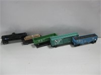 Assorted 0 Gauge Train Cars