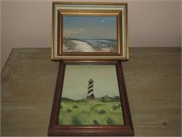 Coastal Prints. Lighthouse is 9" x 7"