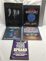 D1) FOUR STAR TREK BOOKS