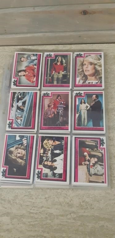 1977 Charlies Angels cards lot of 90