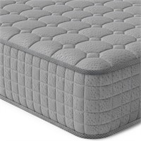 Vesgantti 10 Hybrid Twin Mattress - Grey Twin