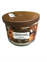 Brown Sugar & Toasted Almond 2 Wick Scented Candle