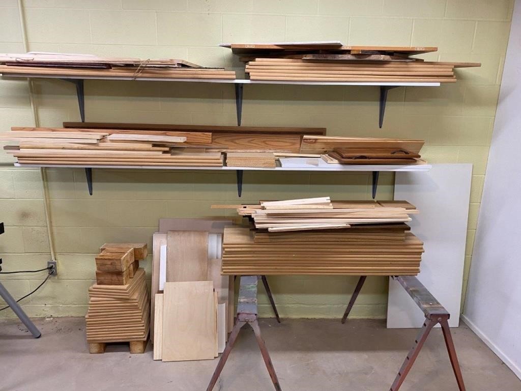 assorted LUMBER- craft & project lumber