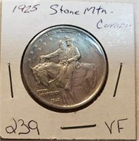 1925 Stone Mountain Half Dollar VF