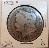 1894O Morgan Dollar G