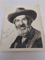 GABBY HAYES signed 8x10 BW photo