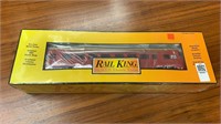 Rail King Streamlined Circus Coach Car NIB