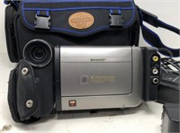 Sharp Video Camera Sharp Viewcam VL-E30 with Case