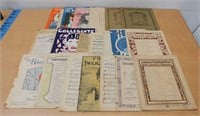 Vintage and Antique  Sheet Music