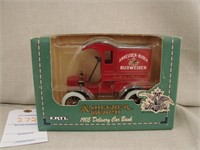 1905 Anheuser Busch Delivery Car Die Cast Bank