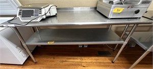 SAUVER STAINLESS STEEL TABLE
