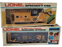 TWO LIONEL TRAINS NEW IN BOX