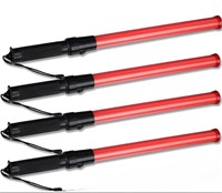 NEW $46 4PK 21" LED Signal Traffic Batons