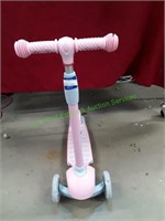 Pink & Grey Scooter w/ Light Up Wheels