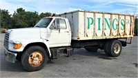 1996 Ford F Series Stake Body Dump Truck