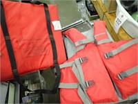 Life Vest & Boat Cushion