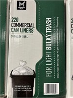 MM 220 Commercial can liners 50gal