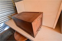 Single Wood Filling Cabinet