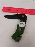 Army lock blade knife